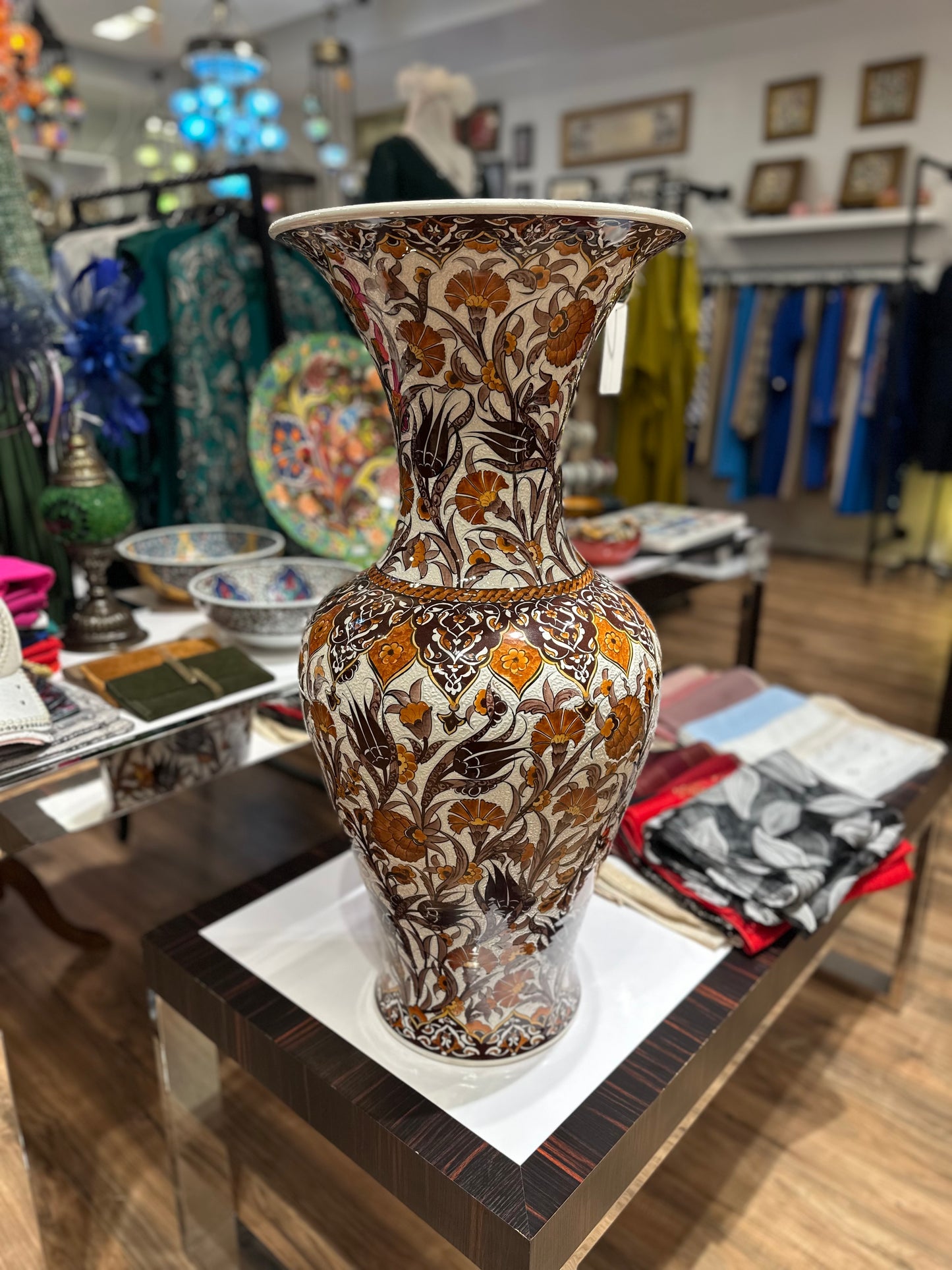 Fall Flowers Vase, 31” tall
