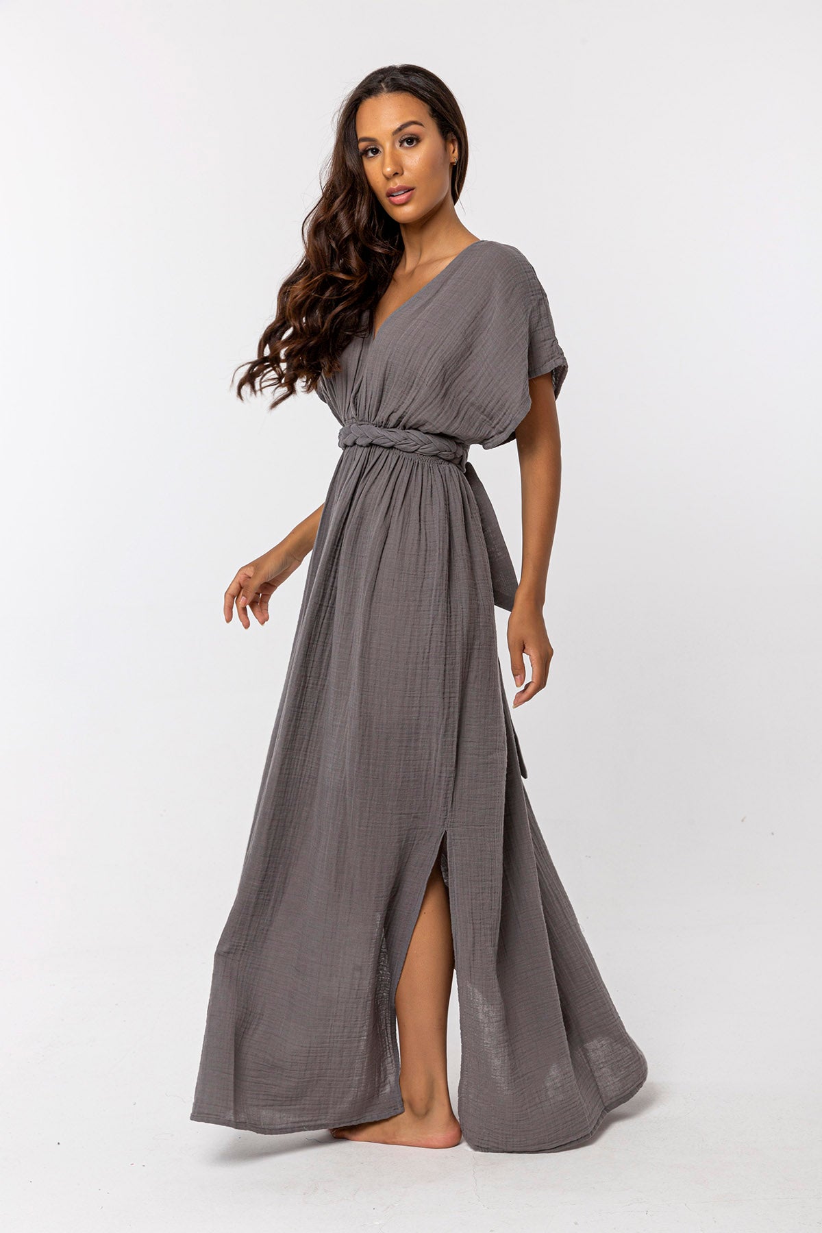 Orgu Cotton Long Dress