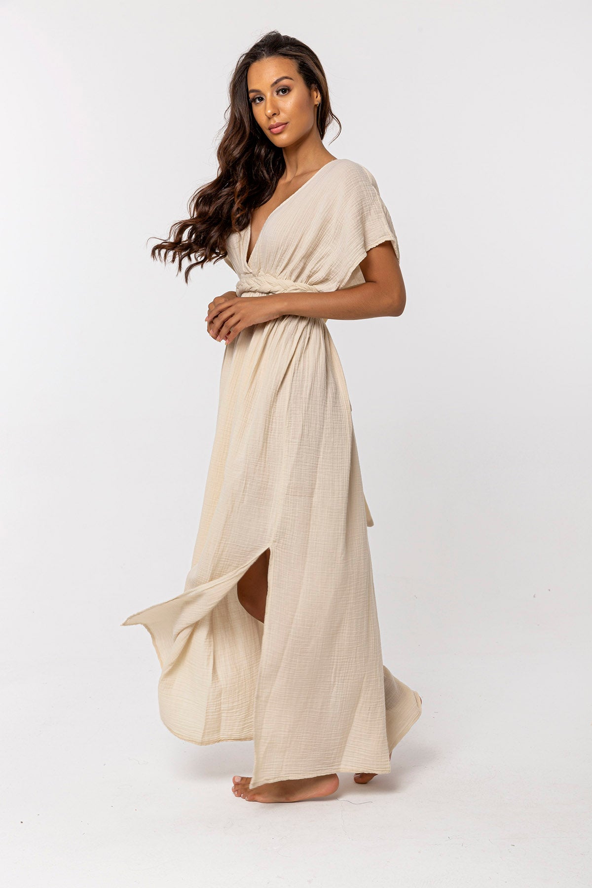 Orgu Cotton Long Dress