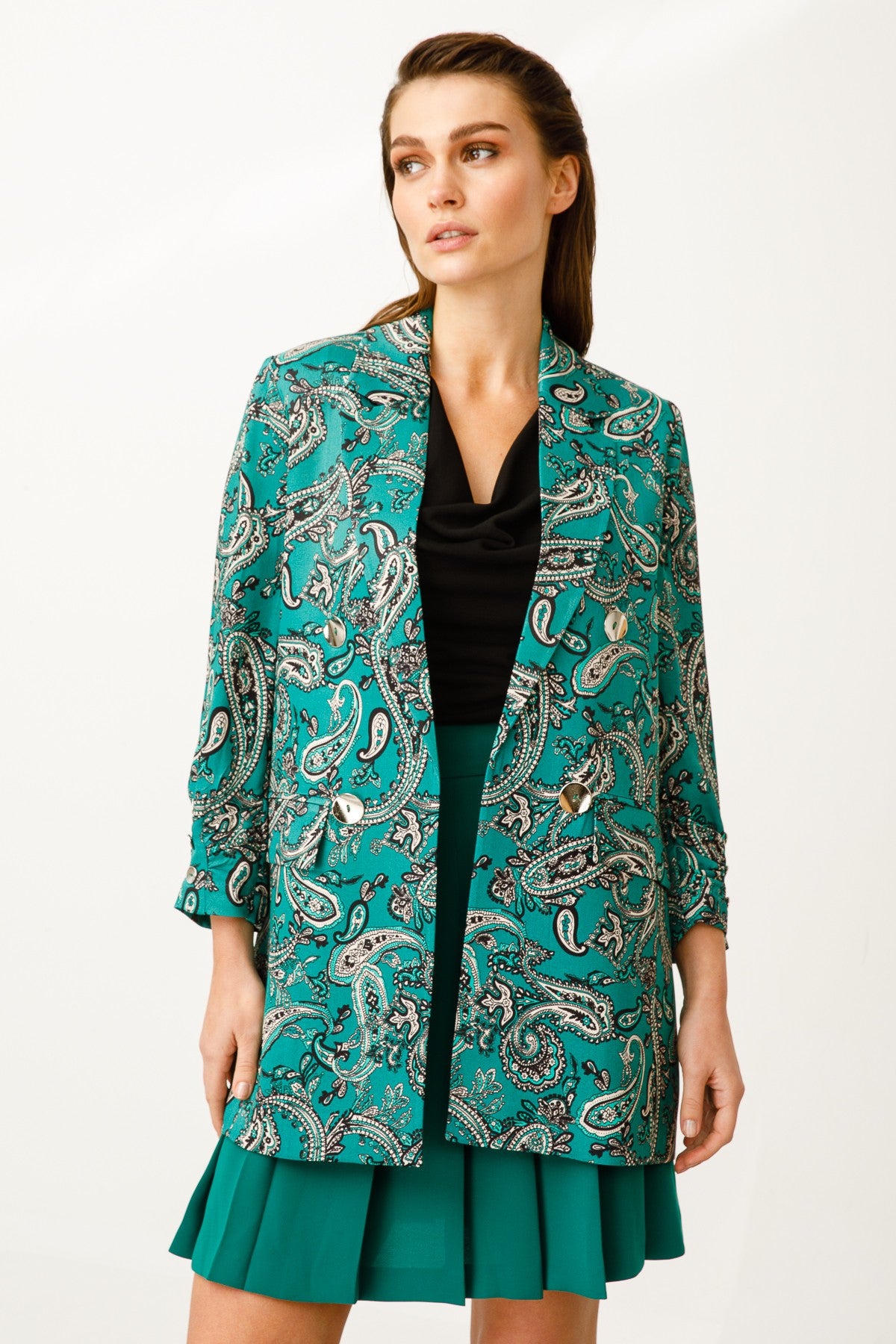 PAISLEY GREEN JACKET