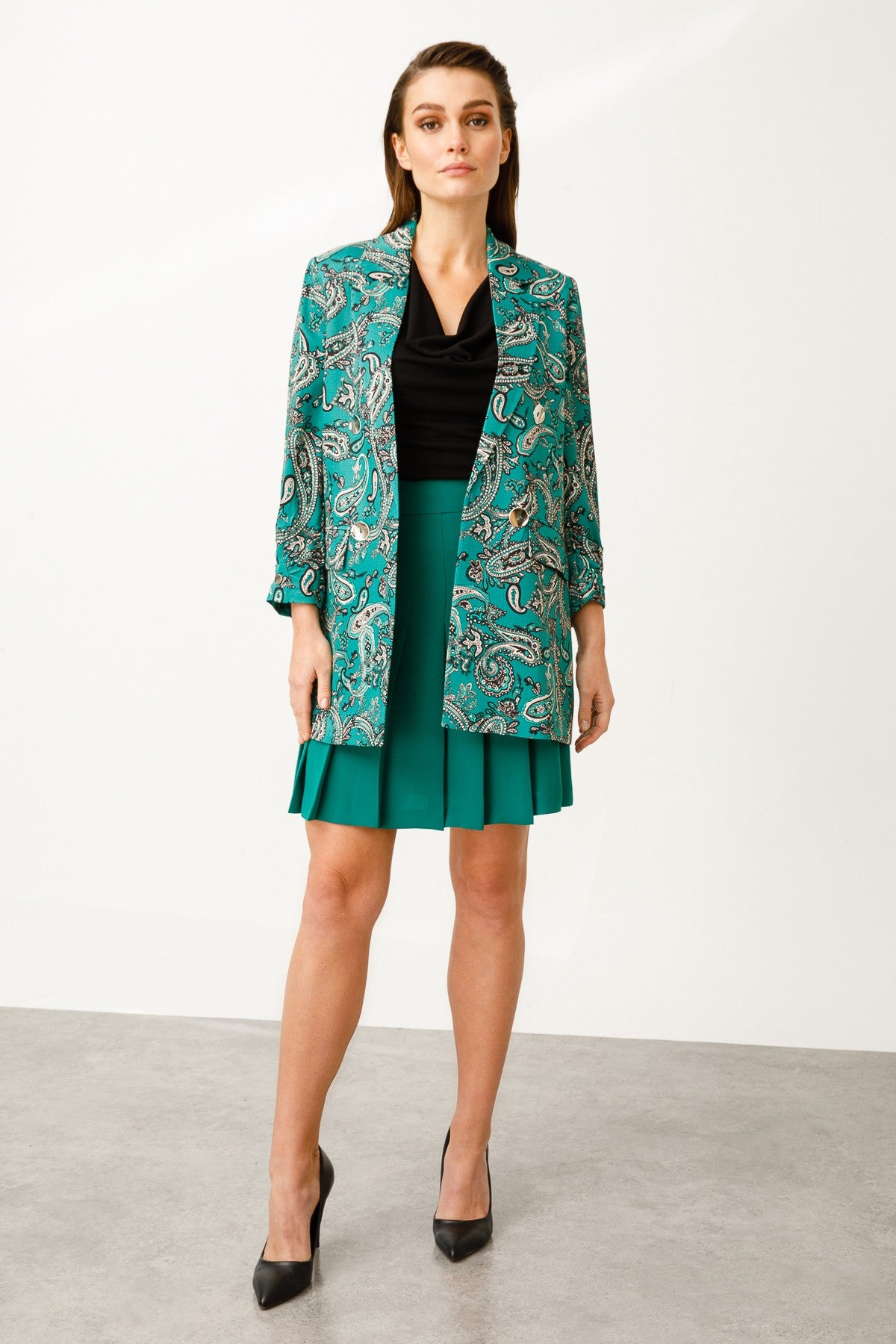 PAISLEY GREEN JACKET