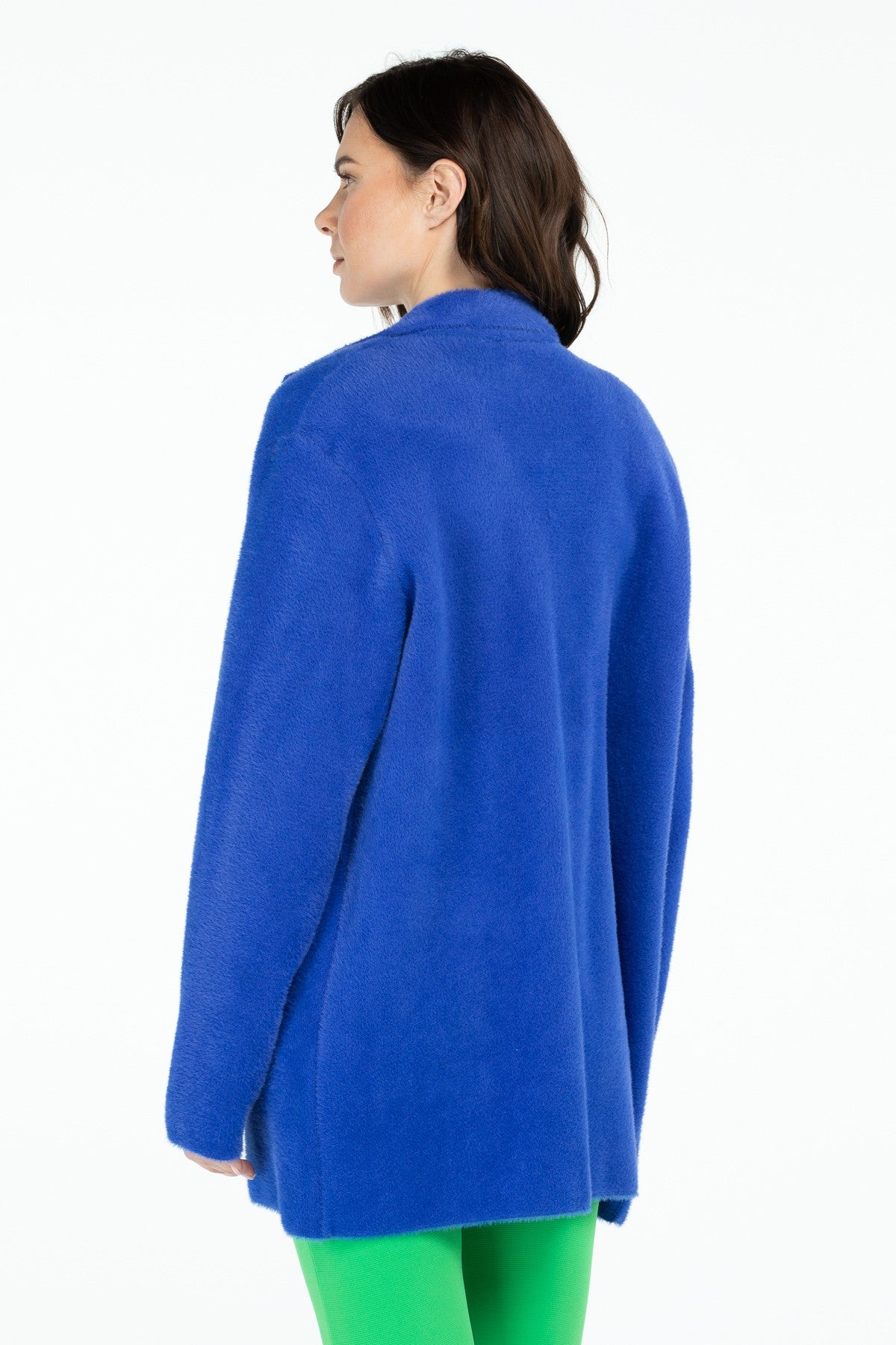 Blue Buttoned Cardigan