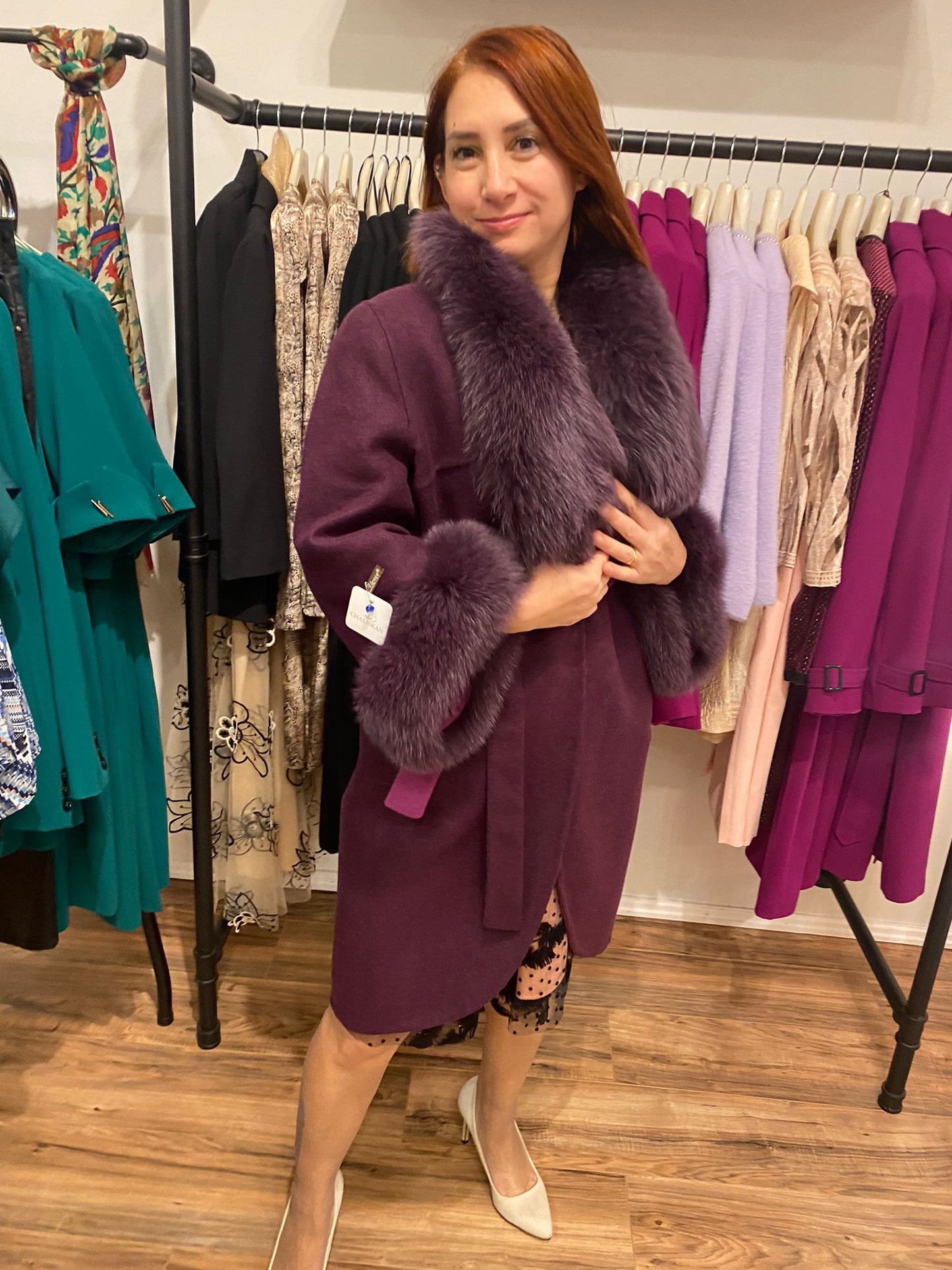 Alpaca Coat Midi