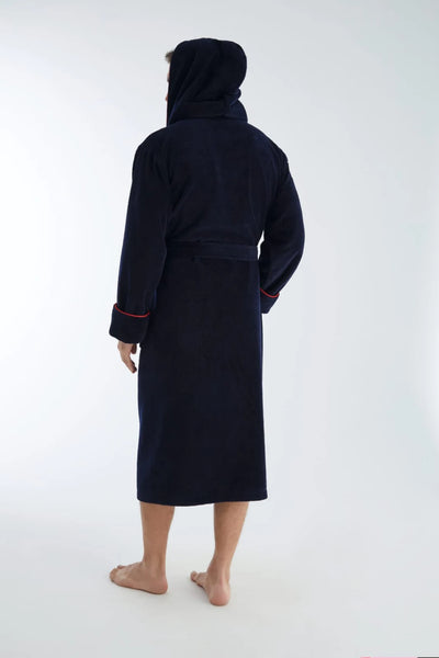 Dragon Navy Men Robe