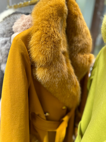 Cashmere Fur Coat