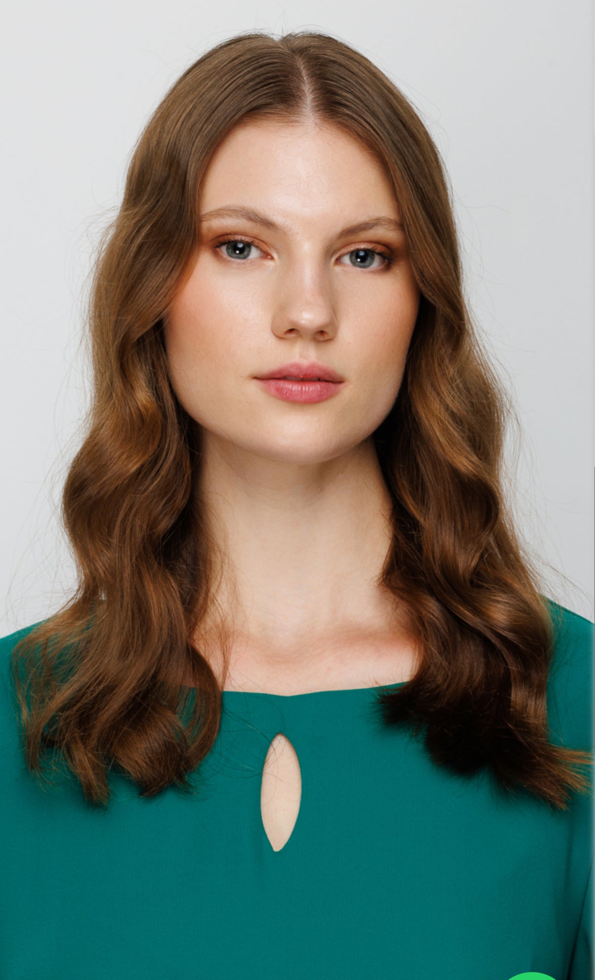Circle neck dress