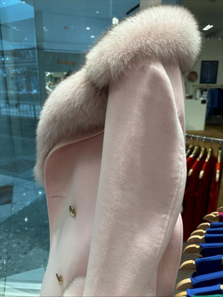 Cashmere Fur Coat