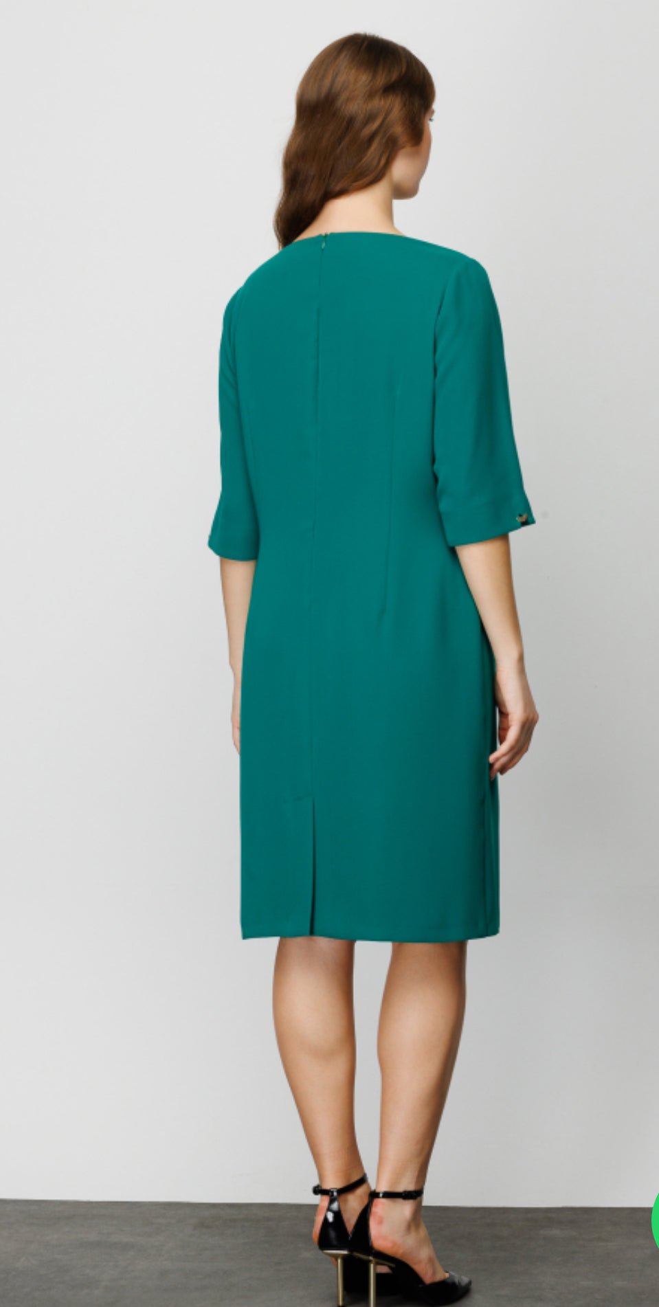 Circle neck dress