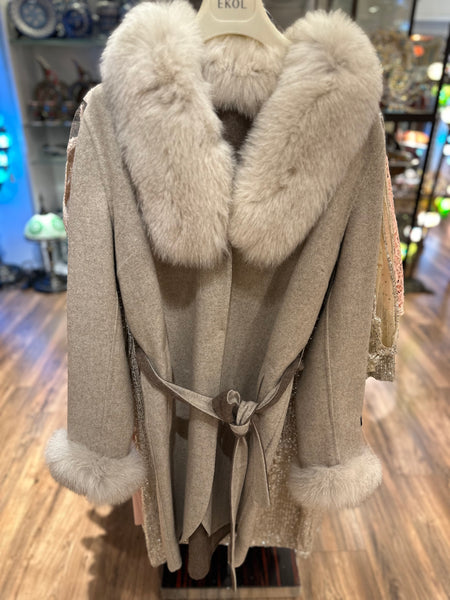 Alpaca Coat Midi