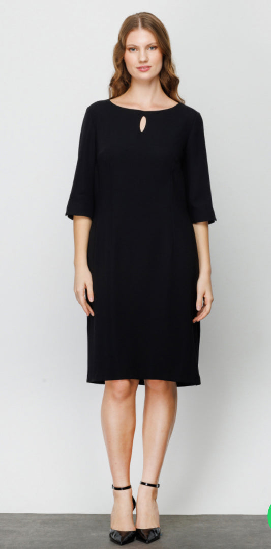 Circle neck dress