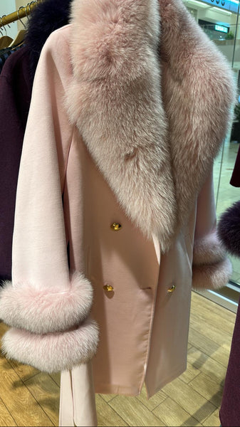 Cashmere Fur Coat