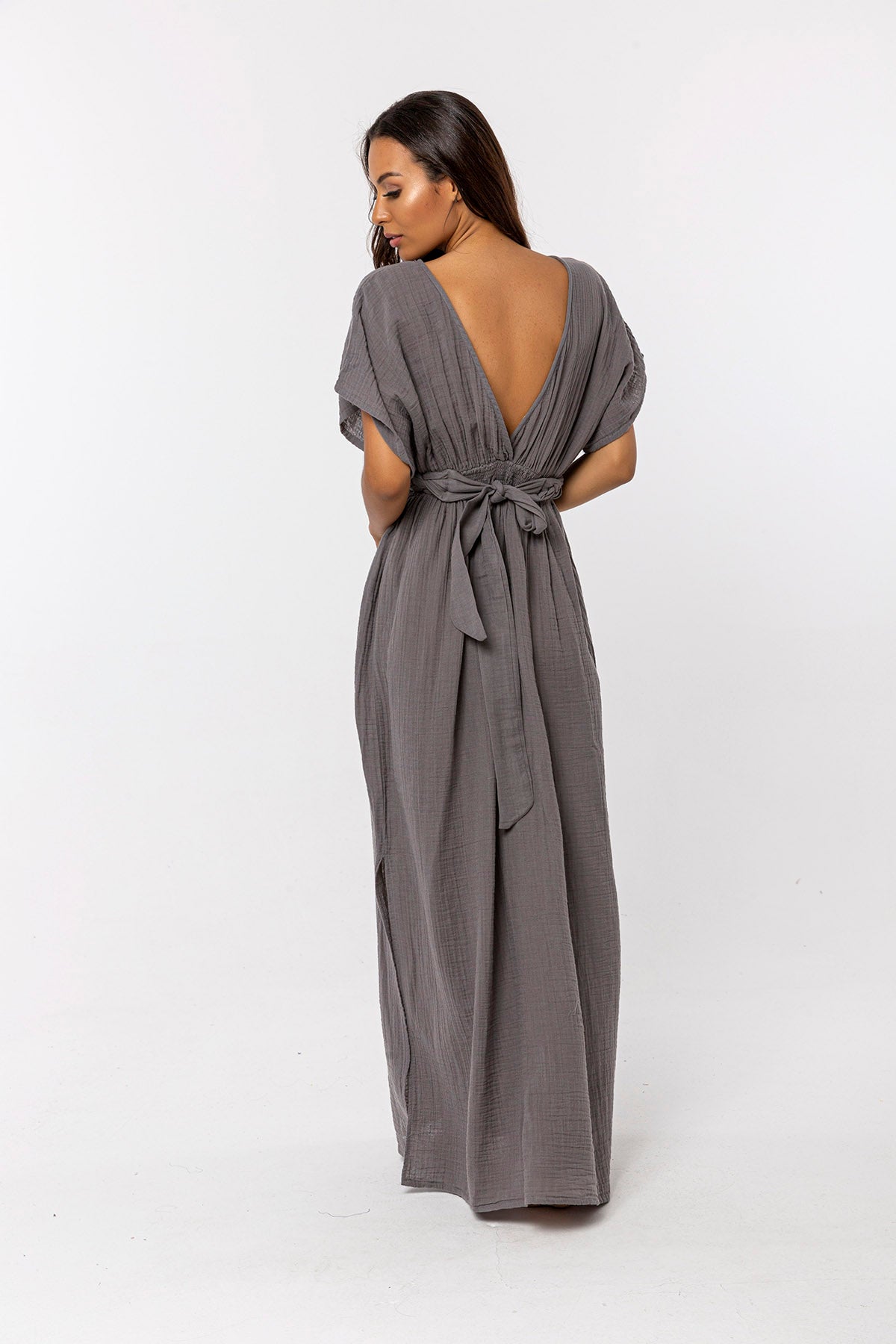 Orgu Cotton Long Dress