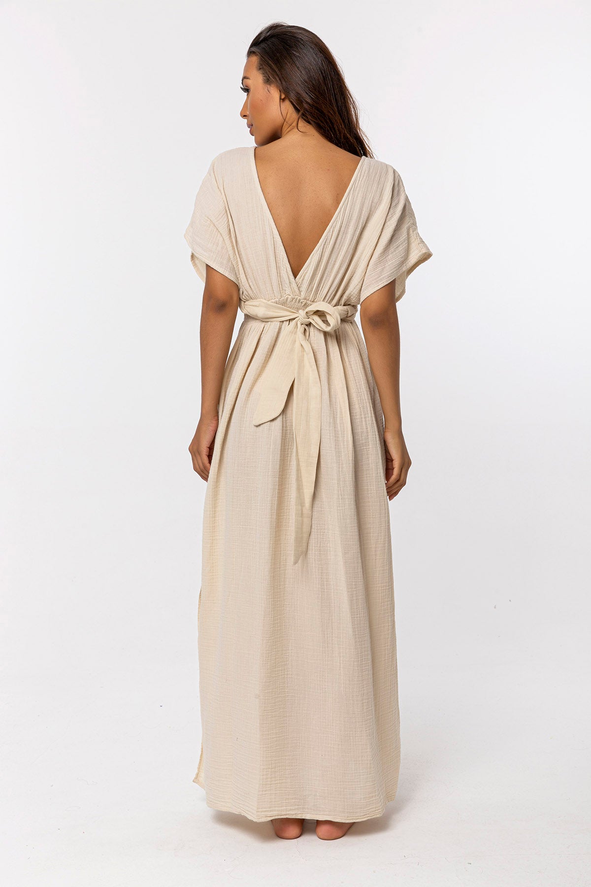Orgu Cotton Long Dress