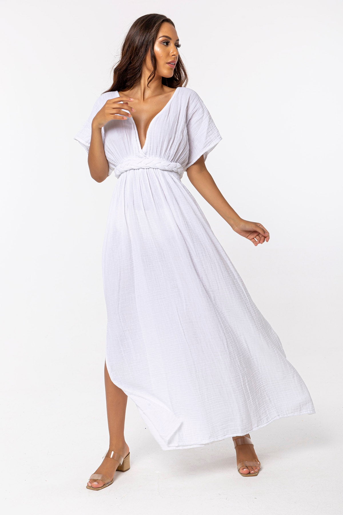 Orgu Cotton Long Dress