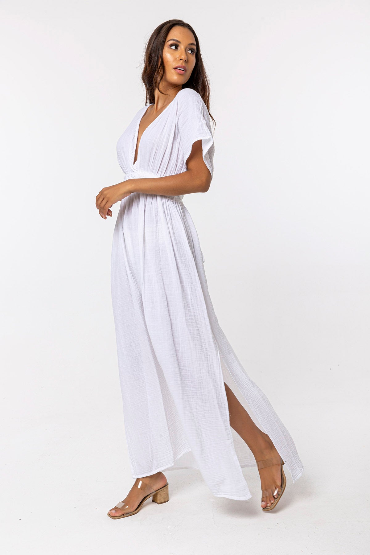 Orgu Cotton Long Dress