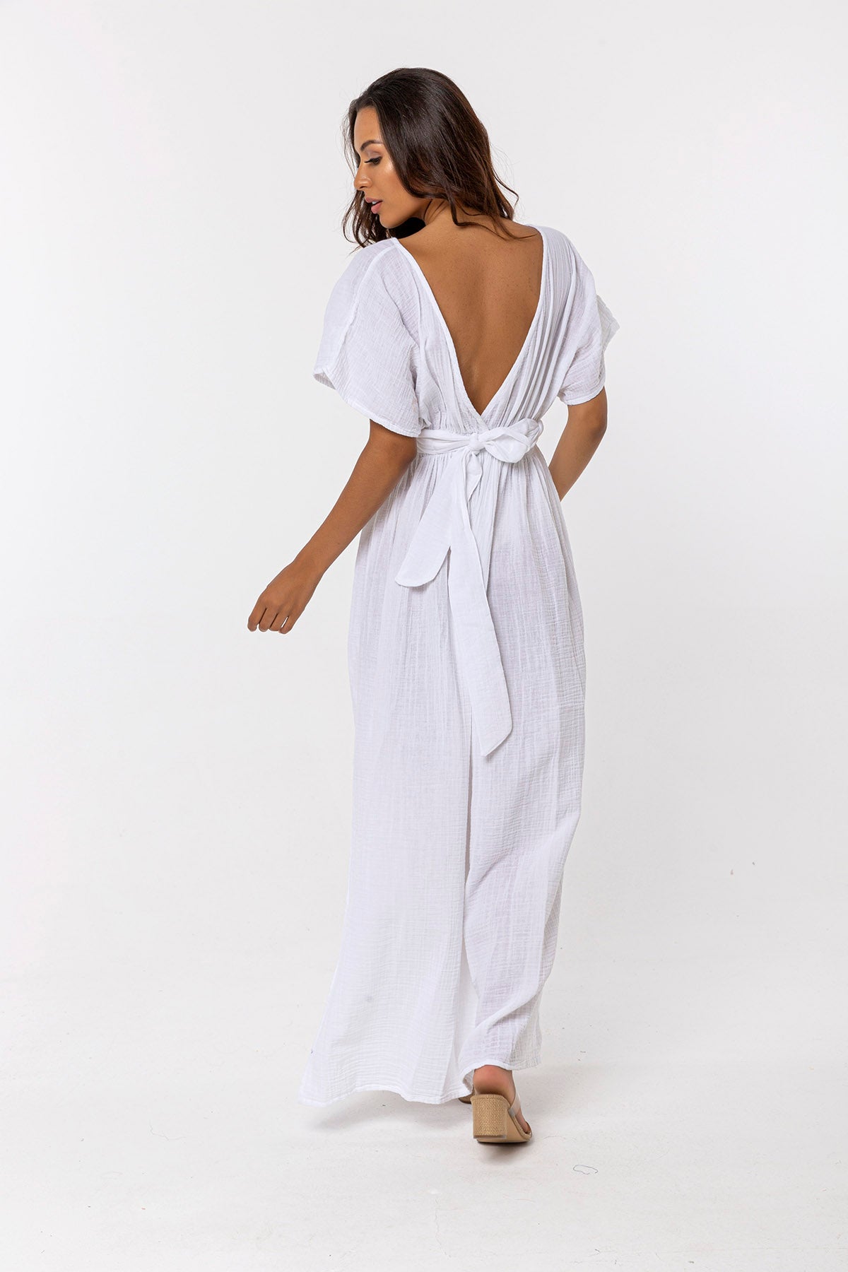 Orgu Cotton Long Dress