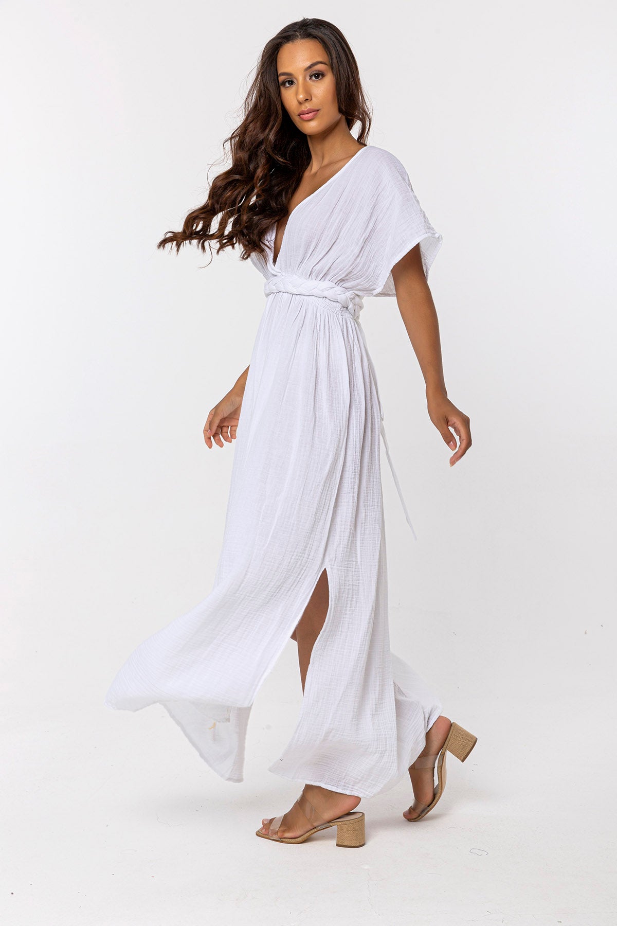 Orgu Cotton Long Dress
