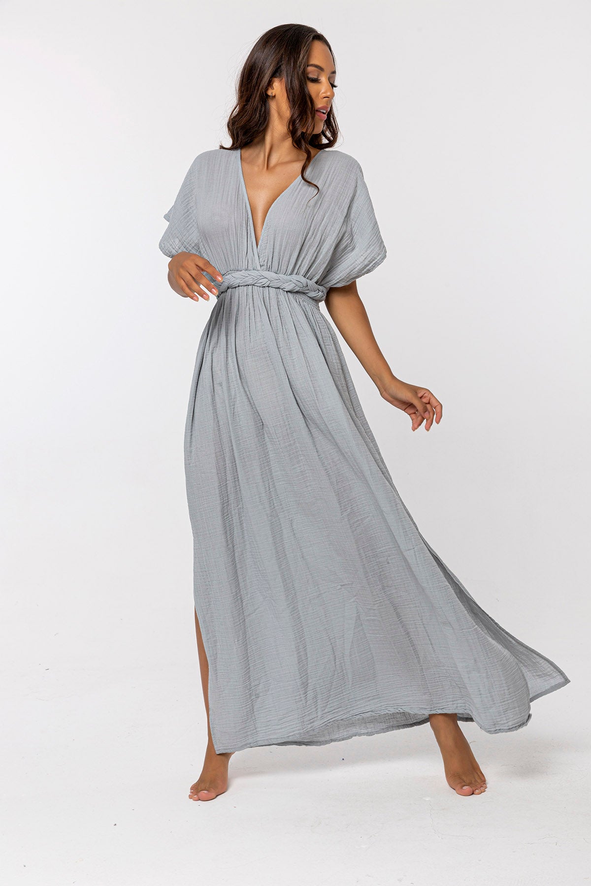 Orgu Cotton Long Dress