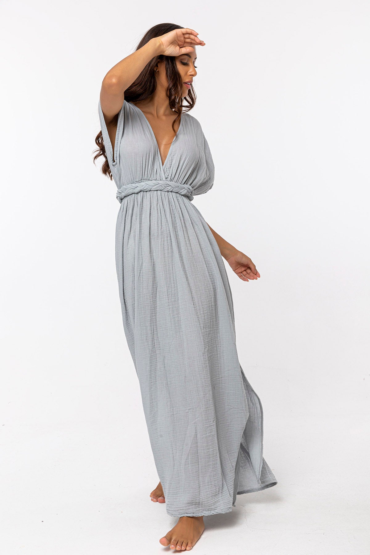 Orgu Cotton Long Dress