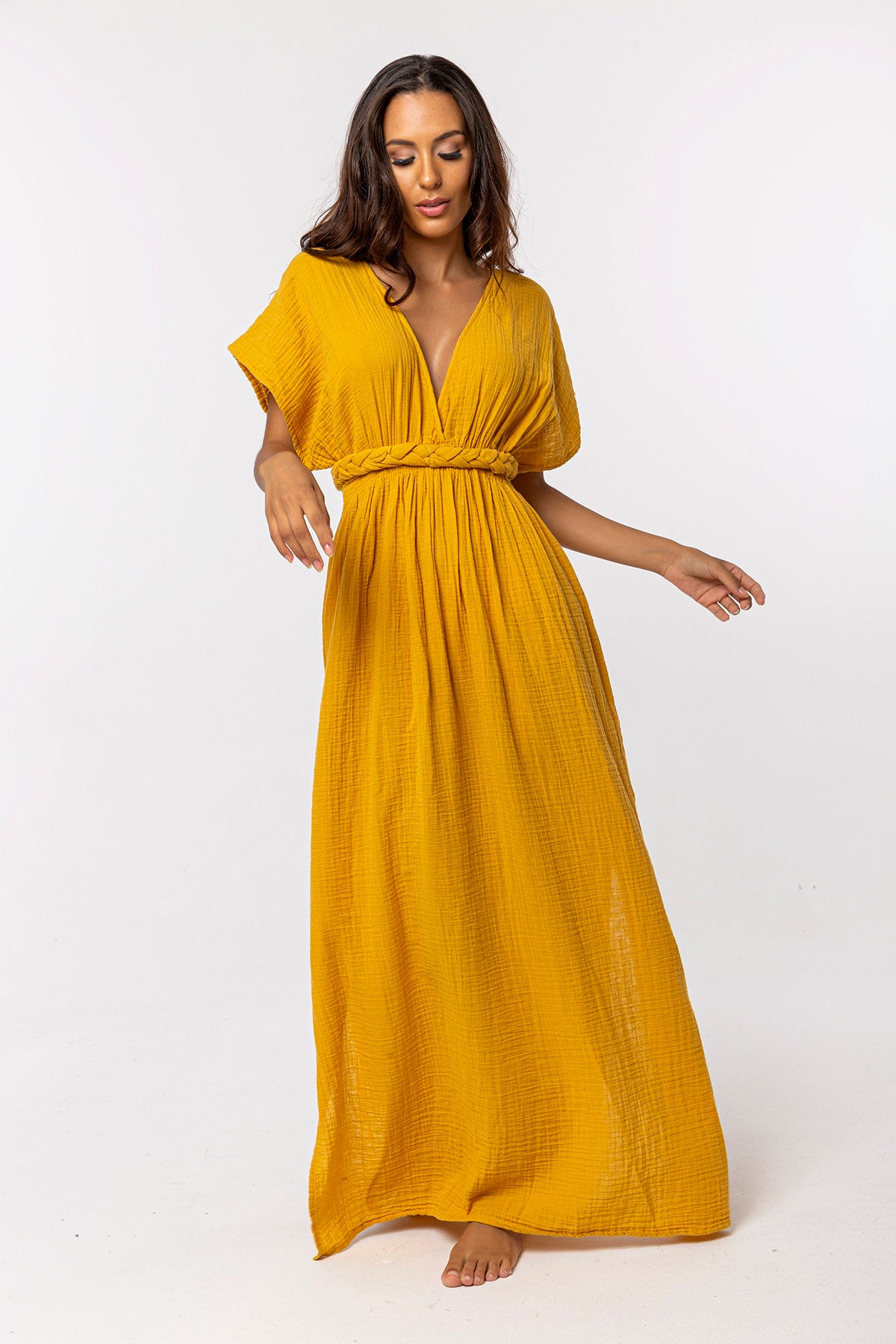 Orgu Cotton Long Dress