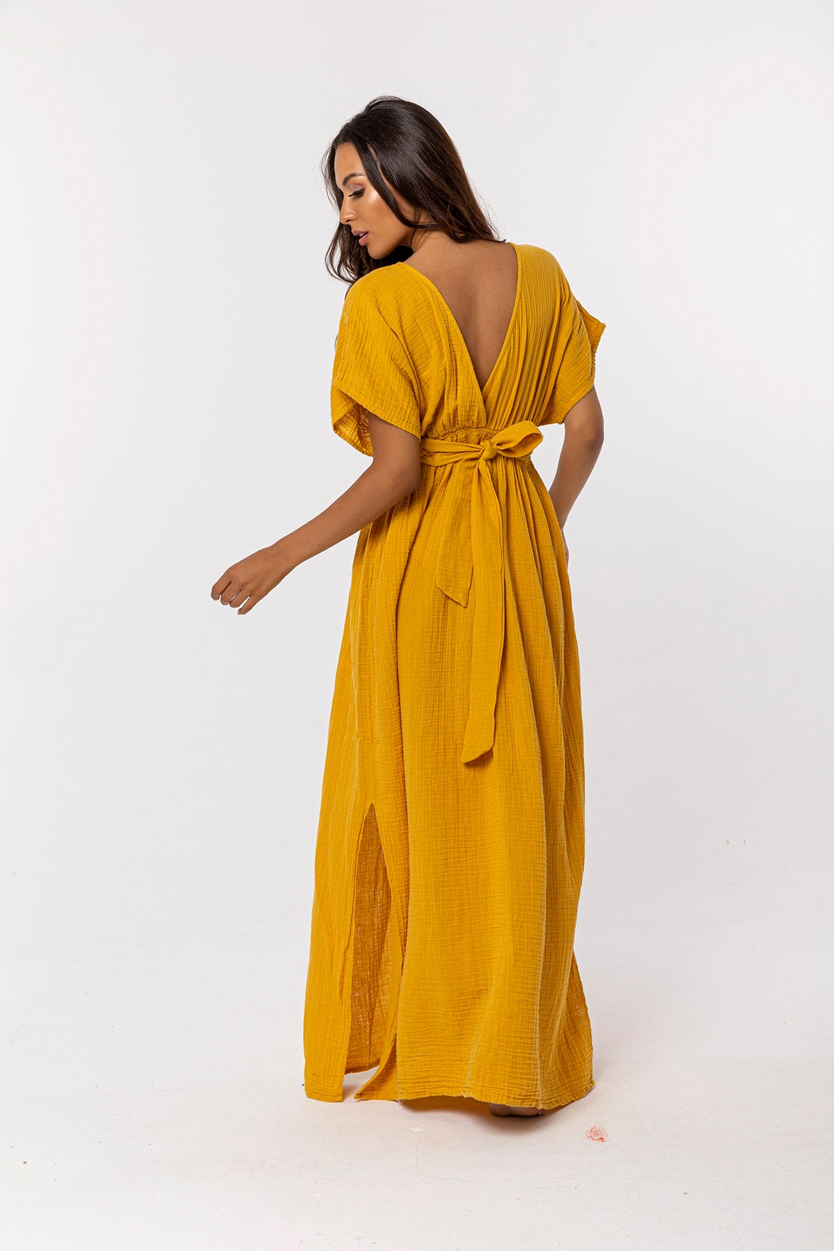 Orgu Cotton Long Dress