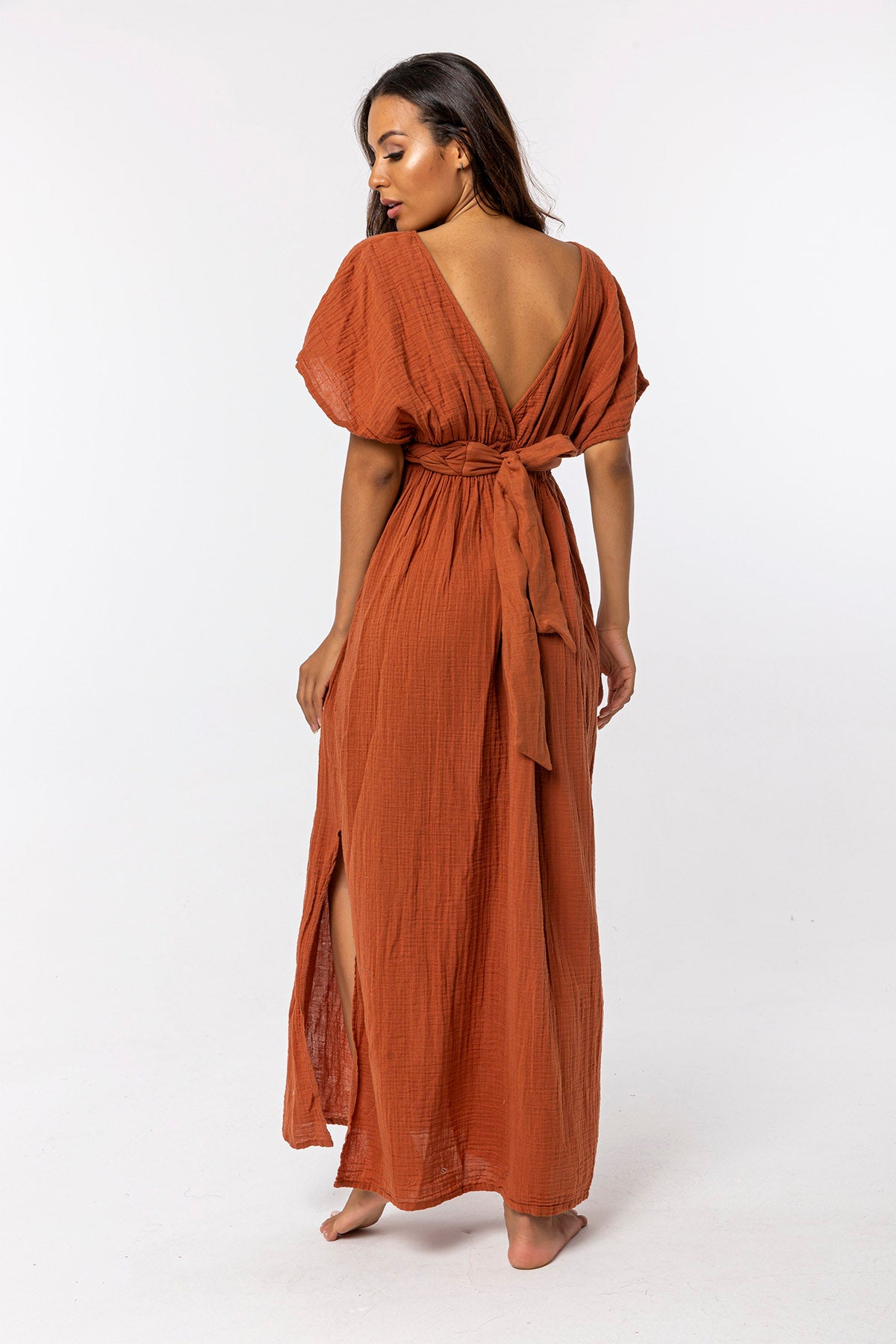 Orgu Cotton Long Dress