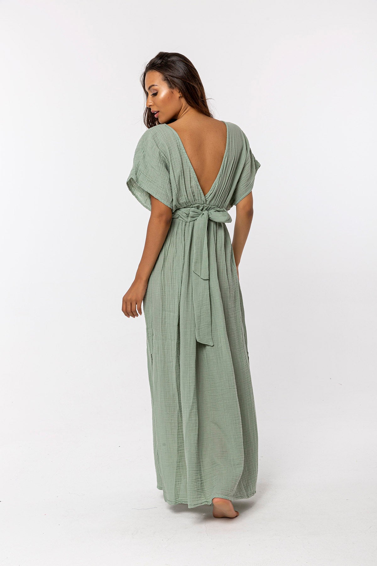 Orgu Cotton Long Dress