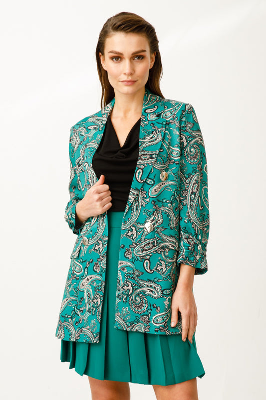 PAISLEY GREEN JACKET