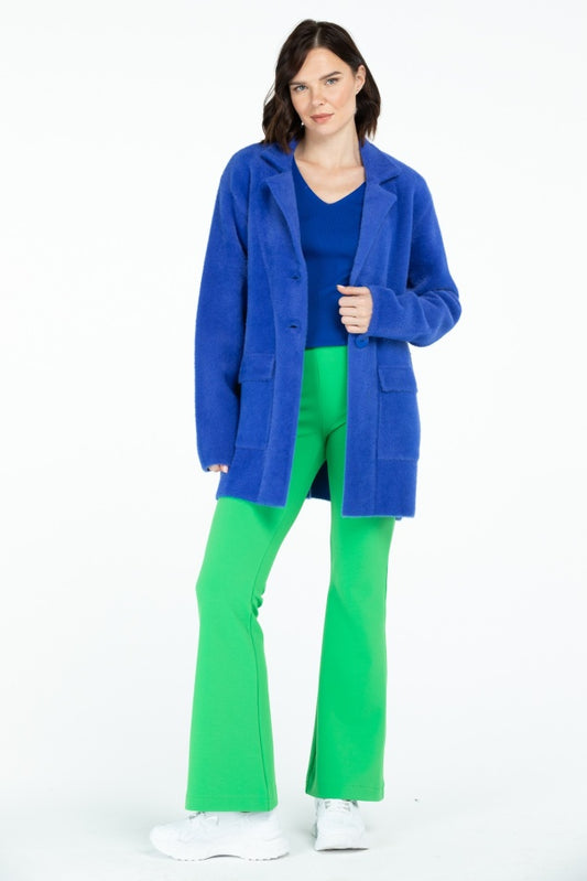 Blue Buttoned Cardigan
