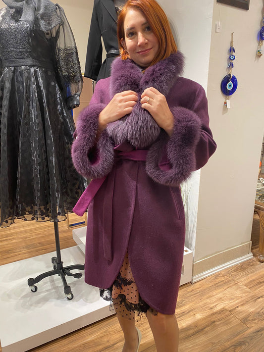 Alpaca Coat Midi