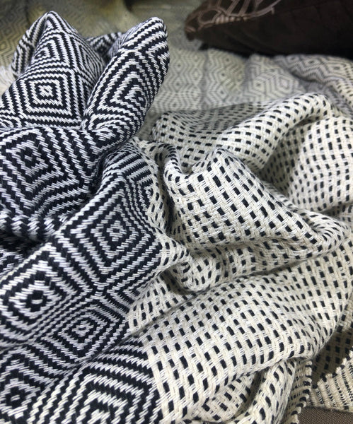 Turkish Cotton Handwoven Lightweight Queen Blanket