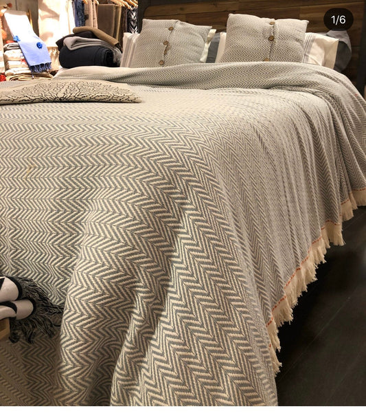 luxury king, california king cotton blanket ,100% Turkish Cotton Blanket,organic blanket,chevron blanket,twin cotton blanket,mother's day